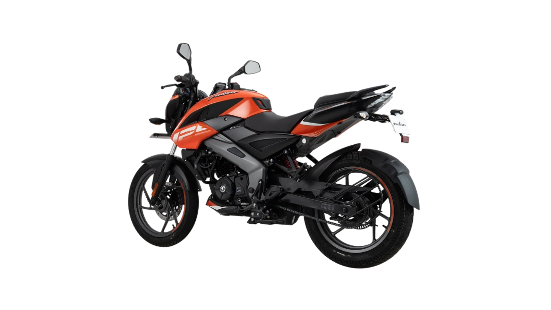 pulsar ns125 left rear